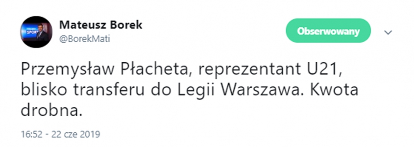 Piłkarz kadry U21 blisko Legii Warszawa!